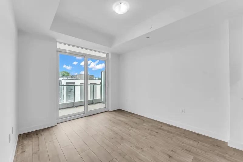 New condo suite with a walk-out balcony — Burlington real estate photography by Estate Shutter