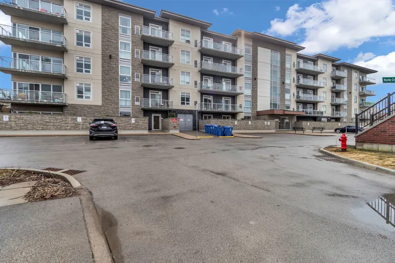 Mid-rise condo building — Hamilton real estate photography by Estate Shutter